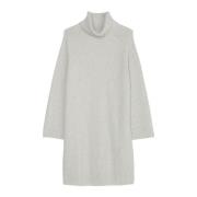 Gebreide jurk met col normaal Marc O'Polo , Gray , Dames