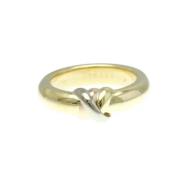 Pre-owned Metal rings Cartier Vintage , Yellow , Dames