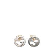 Pre-owned Silver earrings Gucci Vintage , Gray , Dames