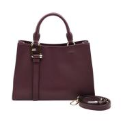 Stijlvolle Bruine Dameshandtas Furla , Purple , Dames