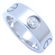 Pre-owned White Gold rings Cartier Vintage , Gray , Dames