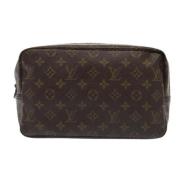 Pre-owned Canvas clutches Louis Vuitton Vintage , Brown , Dames