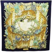 Pre-owned Silk scarves Salvatore Ferragamo Pre-owned , Multicolor , Da...