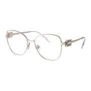 Stijlvolle Optische Bril Miu Miu , Gray , Dames