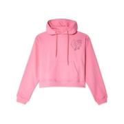 Boerderij Werkkleding Hoodie met Voorzak SKY High Farm , Pink , Heren