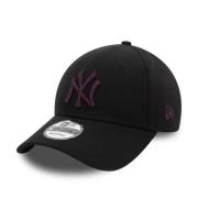 Zwarte Yankees League Essential Pet New Era , Black , Unisex