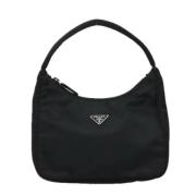 Pre-owned Nylon handbags Prada Vintage , Black , Dames