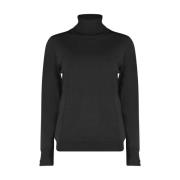 Turtle Neck Pullover Sweater Bloomings , Black , Dames