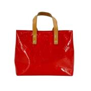 Pre-owned Fabric handbags Louis Vuitton Vintage , Red , Dames