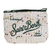 Tweed Pochette Aline W MC2 Saint Barth , Multicolor , Dames