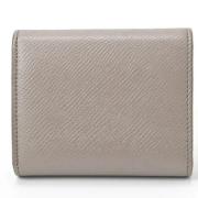 Pre-owned Leather wallets Celine Vintage , Gray , Dames