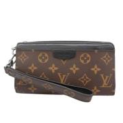 Pre-owned Canvas wallets Louis Vuitton Vintage , Brown , Dames