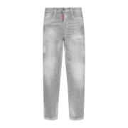 Jeans Skater Dsquared2 , Gray , Heren