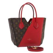 Pre-owned Canvas handbags Louis Vuitton Vintage , Red , Dames