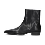 Zwarte Enkellaarsjes Nella 5416 Vagabond Shoemakers , Black , Dames