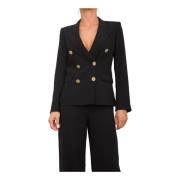 Zwarte Blazer voor Mannen Armani Exchange , Black , Dames