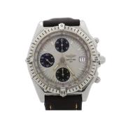 Pre-owned Stainless Steel watches Breitling Pre-owned , White , Dames