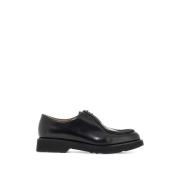 Rois Leren Veterschoenen Church's , Black , Dames