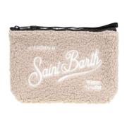 Teddy 11 Geborduurde Pouch Aline W MC2 Saint Barth , Beige , Dames