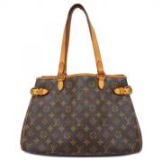 Pre-owned Fabric shoulder-bags Louis Vuitton Vintage , Brown , Dames