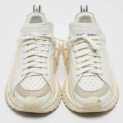 Pre-owned Leather sneakers Dolce & Gabbana Pre-owned , White , Heren