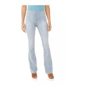 Jenny High-Rise Jeans Blauw Free People , Blue , Dames