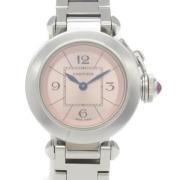 Pre-owned Metal watches Cartier Vintage , Pink , Dames