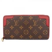 Pre-owned Fabric wallets Louis Vuitton Vintage , Brown , Dames