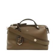 Pre-owned Leather fendi-bags Fendi Vintage , Brown , Dames