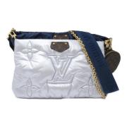 Pre-owned Canvas louis-vuitton-bags Louis Vuitton Vintage , Blue , Dam...