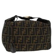 Pre-owned Canvas fendi-bags Fendi Vintage , Brown , Dames