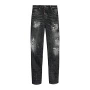 Jeans Skater Dsquared2 , Gray , Heren