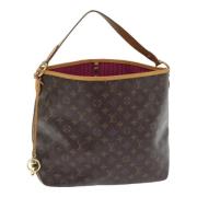 Pre-owned Canvas louis-vuitton-bags Louis Vuitton Vintage , Brown , Da...