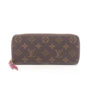 Pre-owned Canvas wallets Louis Vuitton Vintage , Brown , Dames