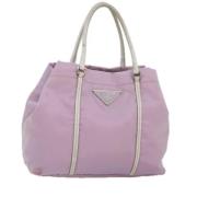 Pre-owned Nylon handbags Prada Vintage , Pink , Dames