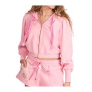 Roze Hoodie Hasana Stijl Loveshackfancy , Pink , Dames