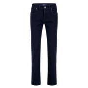 Moderne pasvorm 5-Pocket broek Bradley Gardeur , Blue , Heren