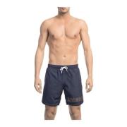 Strandkleding - Zwemkleding - Bedrukte Bermuda Shorts Bikkembergs , Bl...