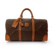 Pre-owned Canvas celine-bags Celine Vintage , Brown , Dames