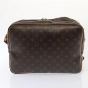 Pre-owned Canvas louis-vuitton-bags Louis Vuitton Vintage , Brown , Da...