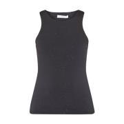 Lange Mouw Top in Goa Stijl Sisters Point , Black , Dames