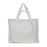 Winkel Tas Groot Maison Margiela , White , Dames