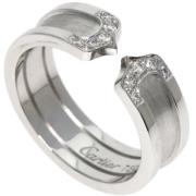 Pre-owned White Gold rings Cartier Vintage , White , Dames