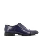 Klassieke Leren Schoenen Antica Cuoieria , Blue , Heren