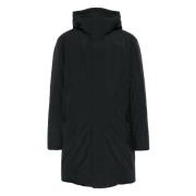 Zwarte Dons Parka Jas J.Lindeberg , Black , Heren