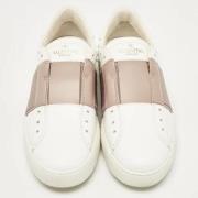 Pre-owned Leather sneakers Valentino Vintage , White , Dames