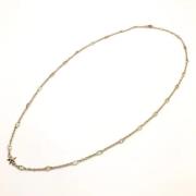 Pre-owned Fabric necklaces Valentino Vintage , Gray , Dames