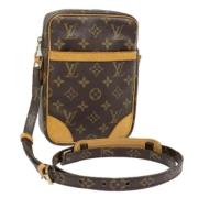 Pre-owned Canvas louis-vuitton-bags Louis Vuitton Vintage , Brown , Da...