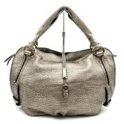 Pre-owned Leather celine-bags Celine Vintage , Gray , Dames