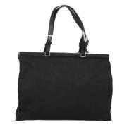 Pre-owned Canvas prada-bags Prada Vintage , Black , Dames